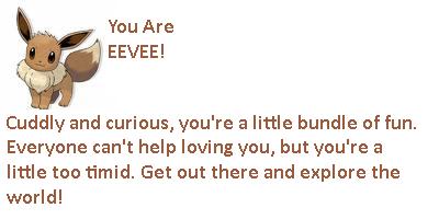What Eevee Evolution Are You?