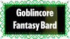 goblincore fantasy bard